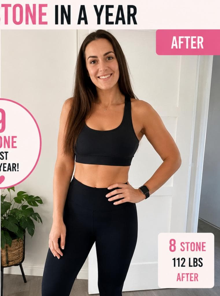 Becka lost 9 stone in a year — after