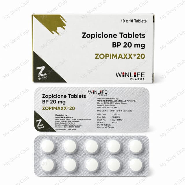 Zopiclone Tablets BP 20 mg