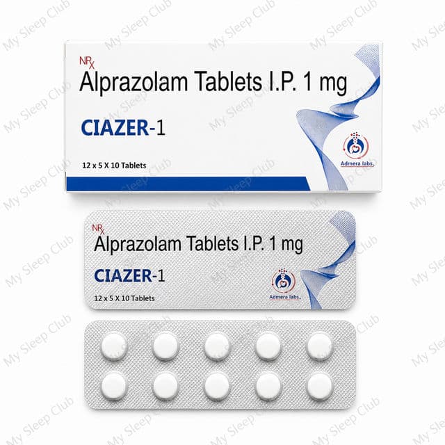Ciazer-1 Alprazolam Tablets 1 mg