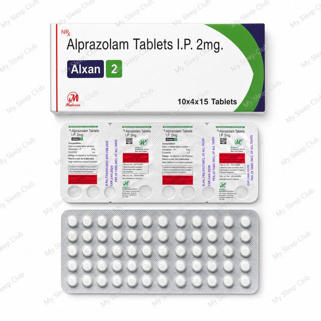Alprazolam Tablets I.P. 2mg