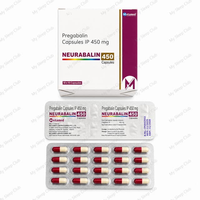 Pregabalin Capsules 450mg