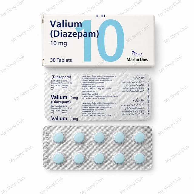 Valium Diazepam 10 mg Tablets