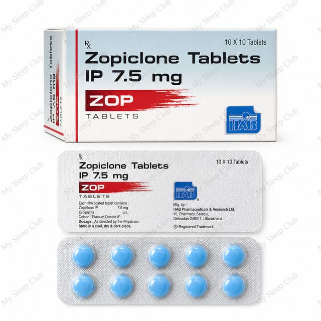 Zopiclone Tablets IP 7.5 mg